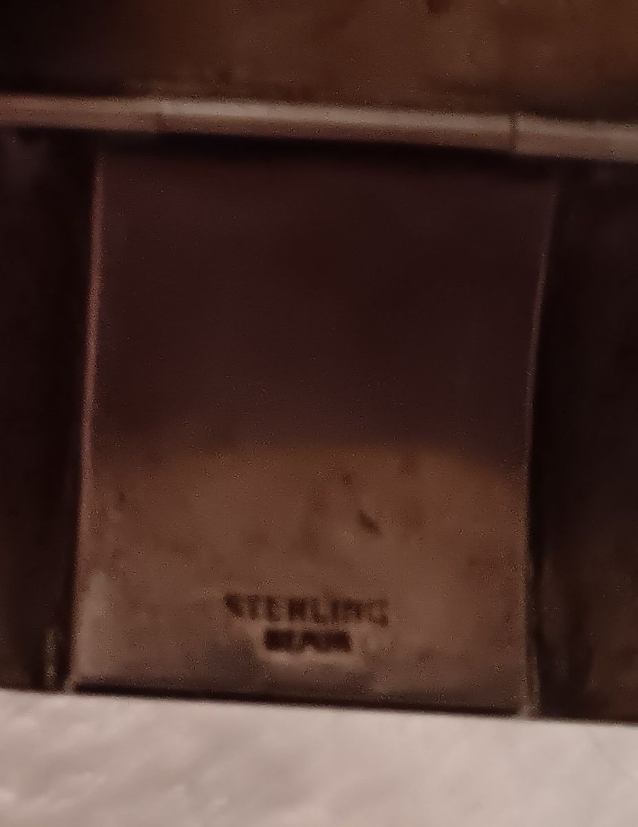 Vintage sterling silver Siam bracelet