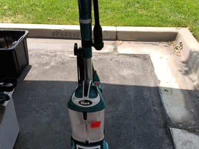 Shark Upright Vacuum Cleaner - Used Green