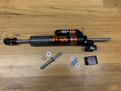 FOX Shock 2.0 ATS Steering Stabilizer 1 1/2in Tie Rod Clamp JK Jeep Wrangler JKU FOX 983-02-142
