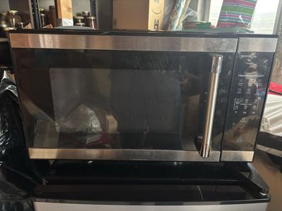 Hamilton Beach Countertop Microwave Black Stainless Steel 1000W