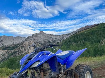 Yamaha Raptor YFM350 ATV Blue Sport Quad