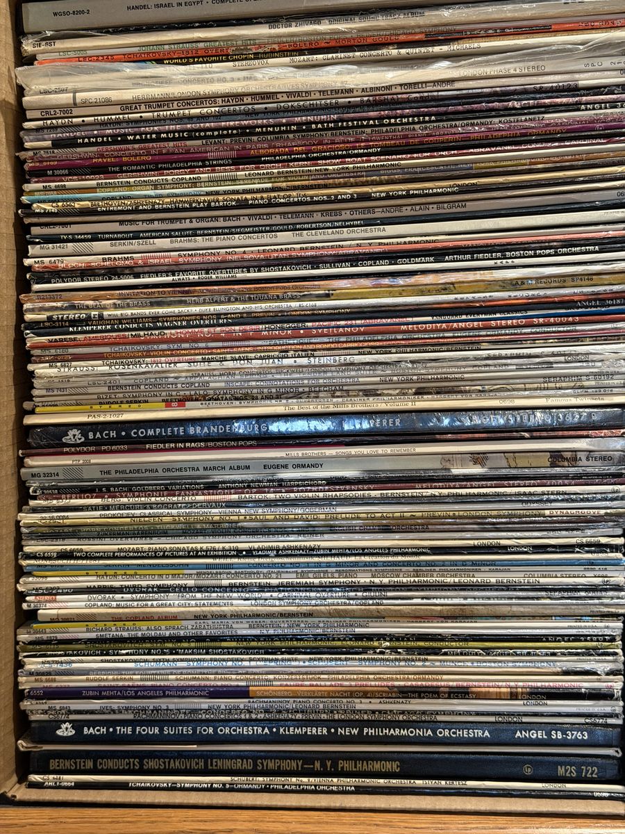 120+ Vinyl stereo Record Albums, many are Unopened