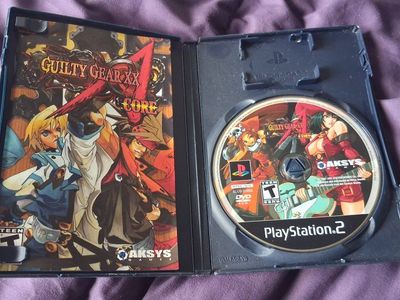 Guilty Gear XX Core Aksys Games PlayStation 2 PS2 Fighting Game