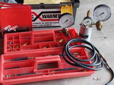 Standard Motor Products Pro Cleen Fuel Injection Cleaning System Tool Kit with Case
