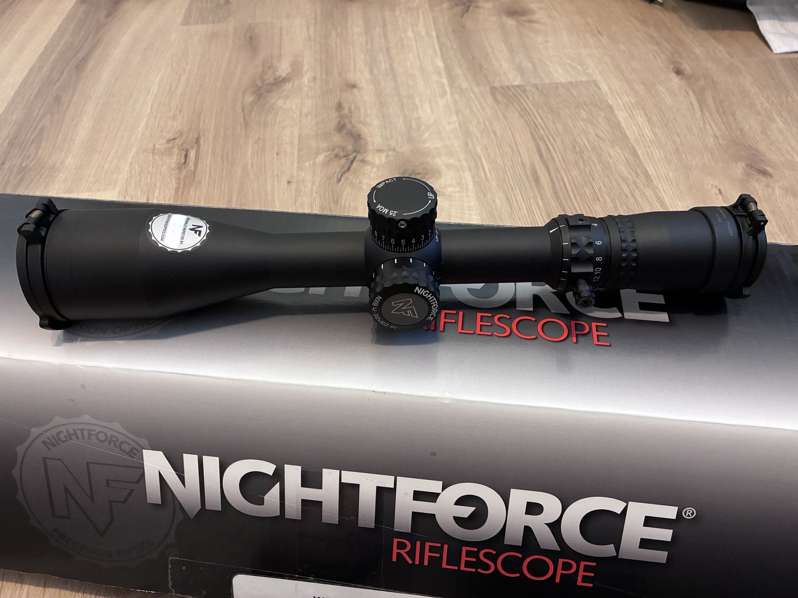 Nightforce NX8 4-32x50 MOAR F1