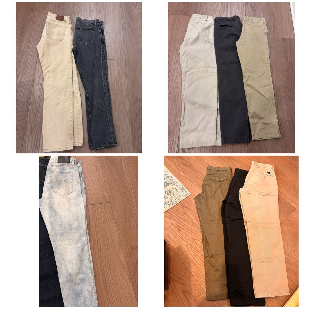 Men’s Jeans/Pants/Dress Pants $3 each. See description