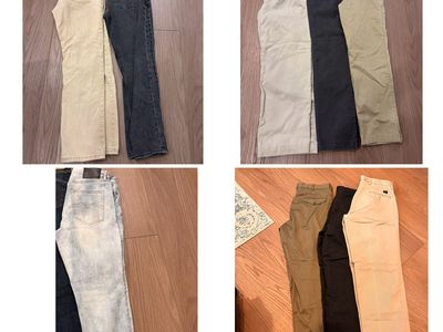 Men’s Jeans/Pants/Dress Pants $3 each. See description