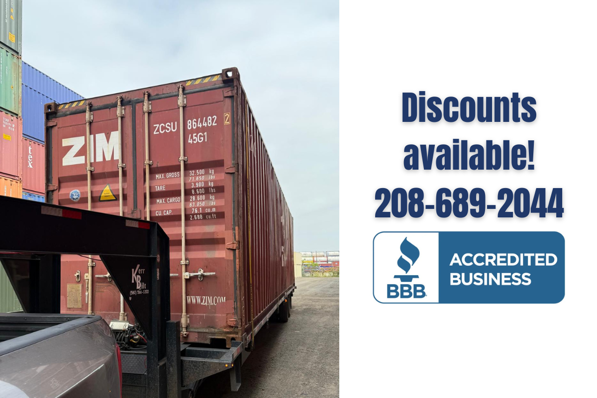 20' Used Shipping Container – Inventory Storage – Ready Today