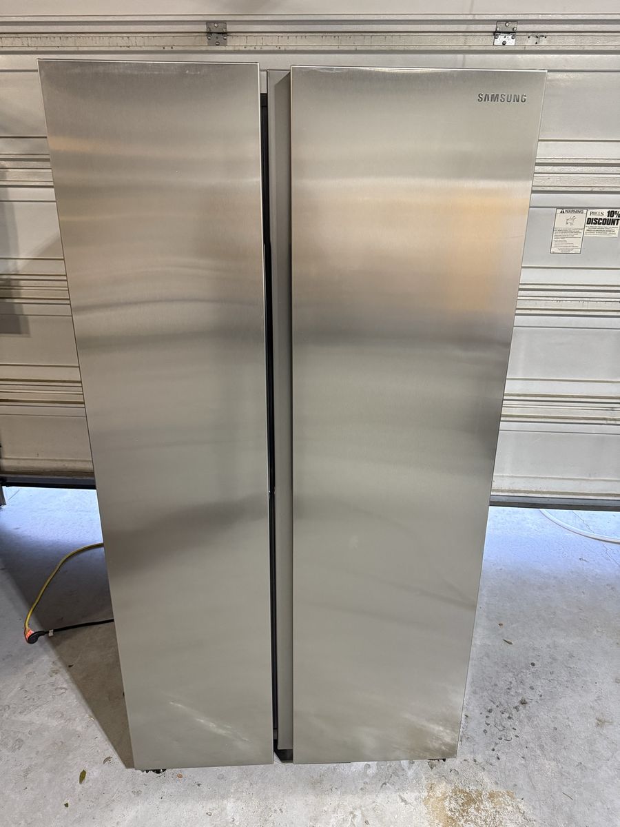 Samsung Side-by-Side Refrigerator Stainless Steel All-Around Cooling Model #RS28A500ASR/AA