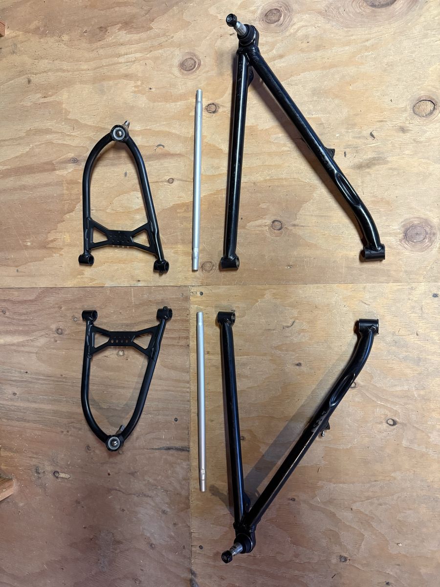 Ski-doo A-Arm set w/ ball joints and tie rods