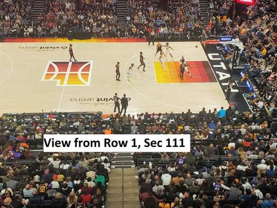 Only Row 1s. Best Upper Bowl Seats