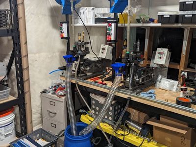 Complete Commercial Reloading and Brass Processing Setup Dillon 1050 Magma Case Master