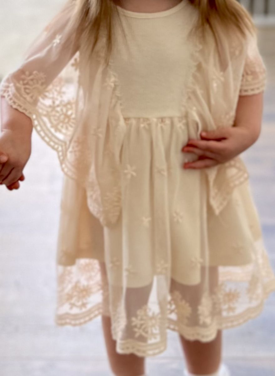 Beige 12 month dress