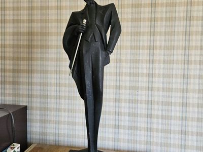 Sculptures, Die-cast Cars, Vintage Race track, Zim's Collectibles. Estate Sale items.