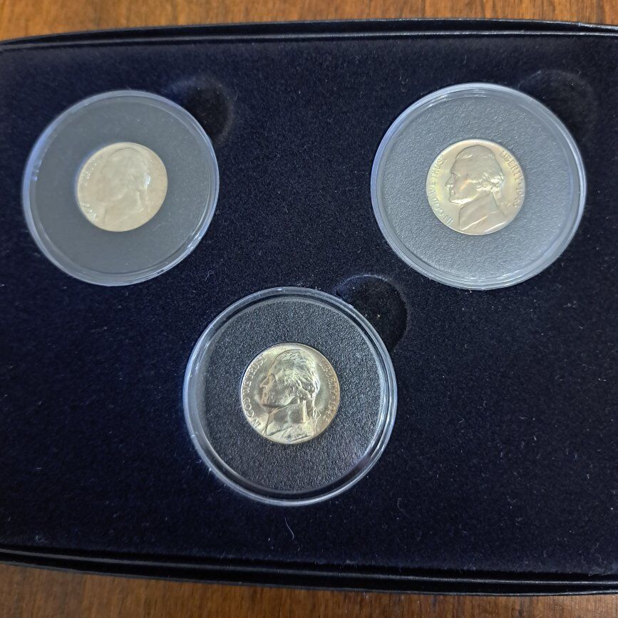 Wartime Proof Nickels