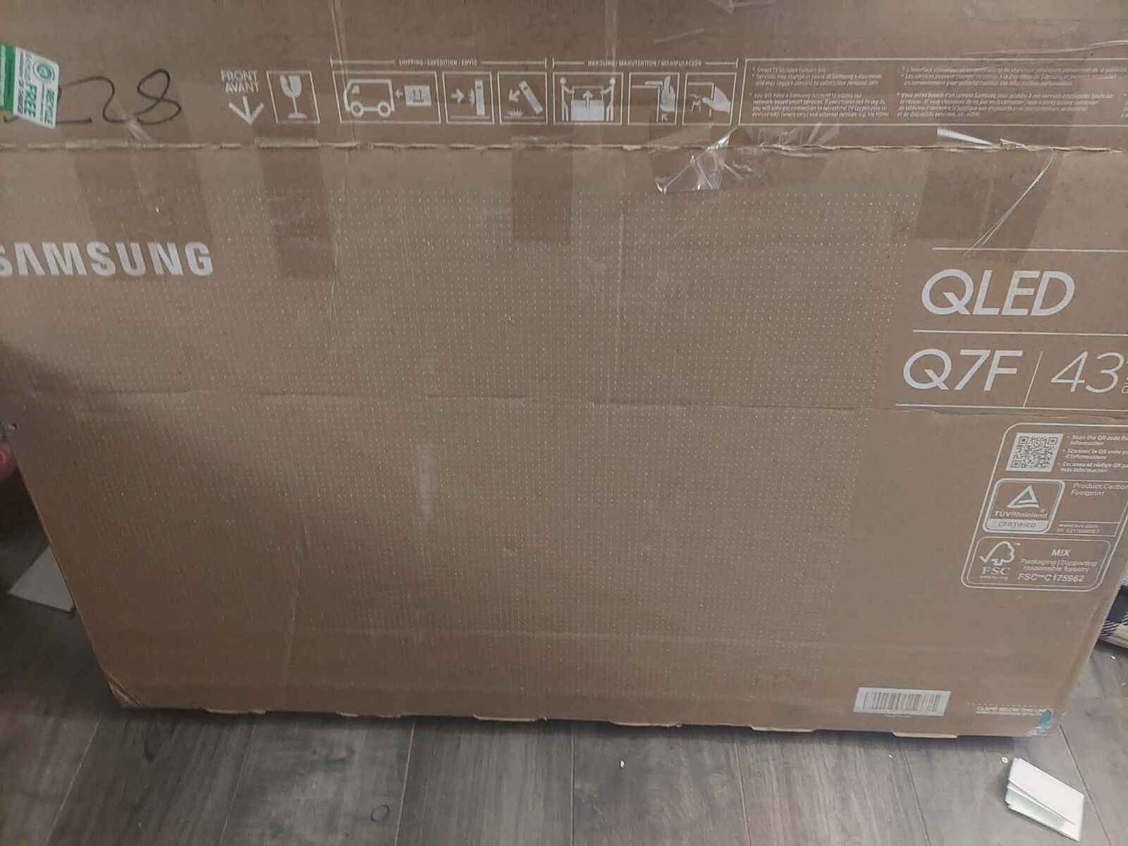 Samsung 43” QLED 4K – Open Box – Like New – $219 OBO