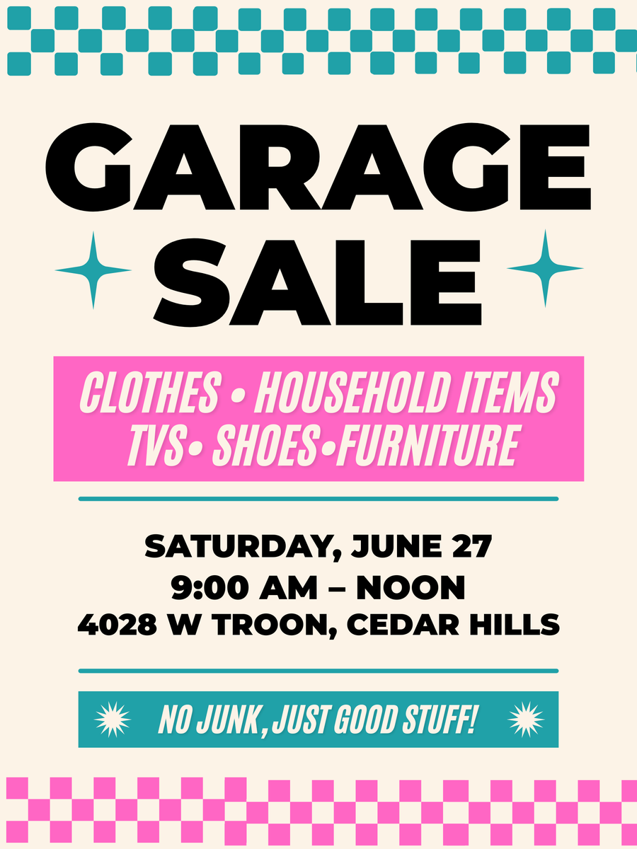 Cedar Hills Yard Sale