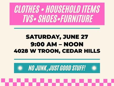 Cedar Hills Yard Sale