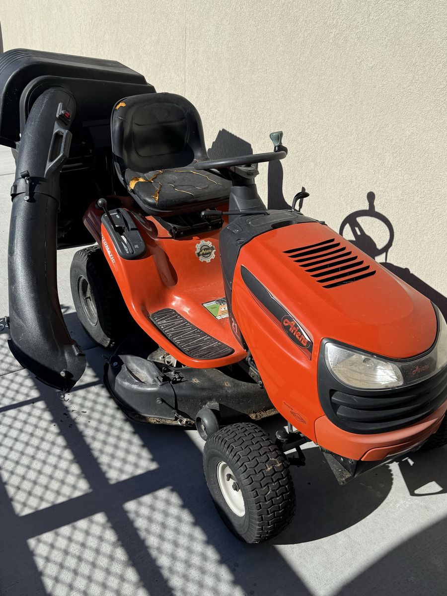 Ariens 42” Riding Lawn Mower with Bagger