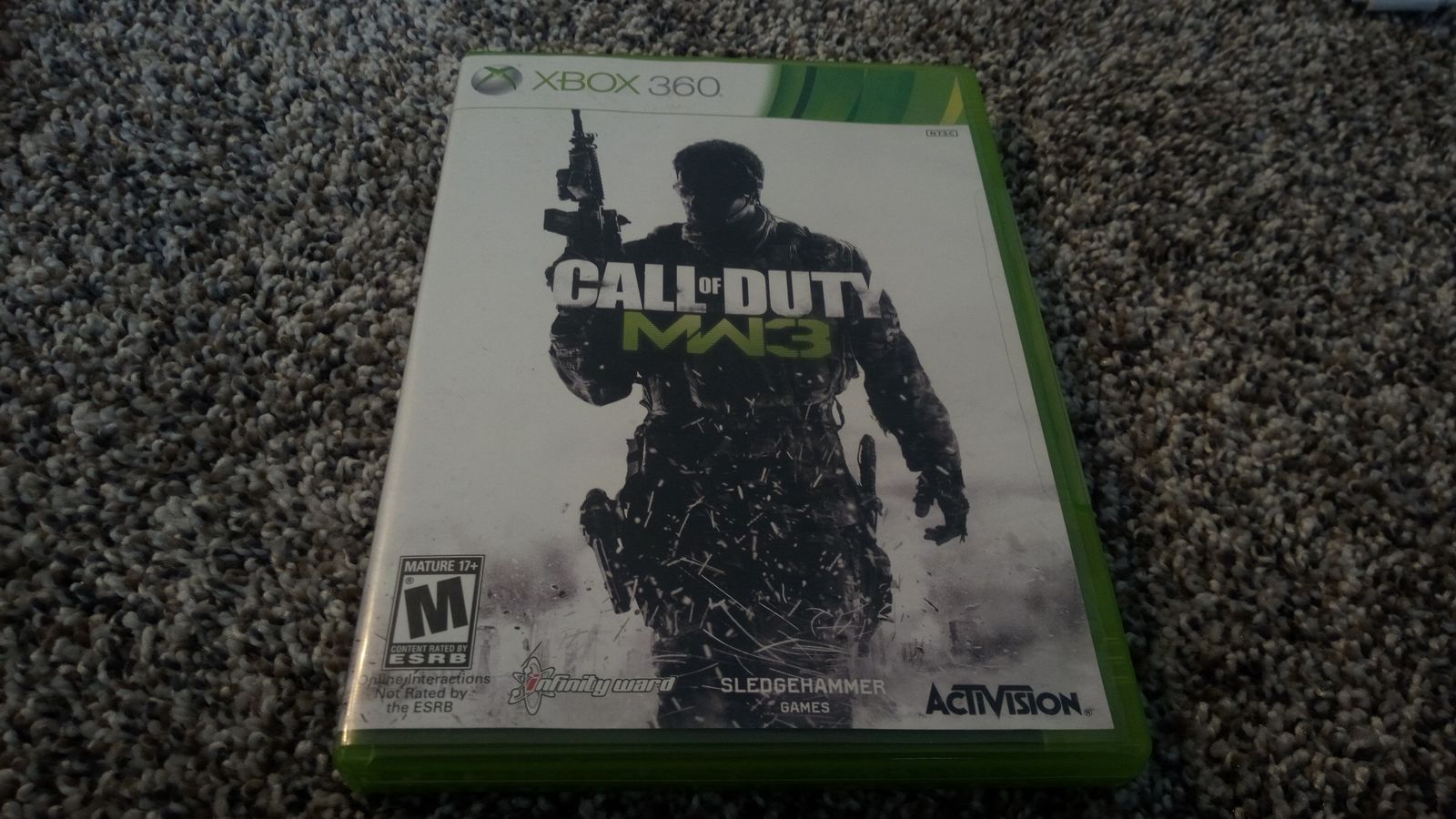 Call of Duty: Modern Warfare 3 (MW3) for Xbox 360 - Complete with Case and Manual
