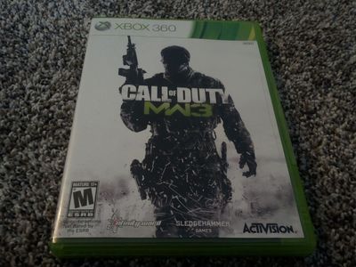 Call of Duty: Modern Warfare 3 (MW3) for Xbox 360 - Complete with Case and Manual