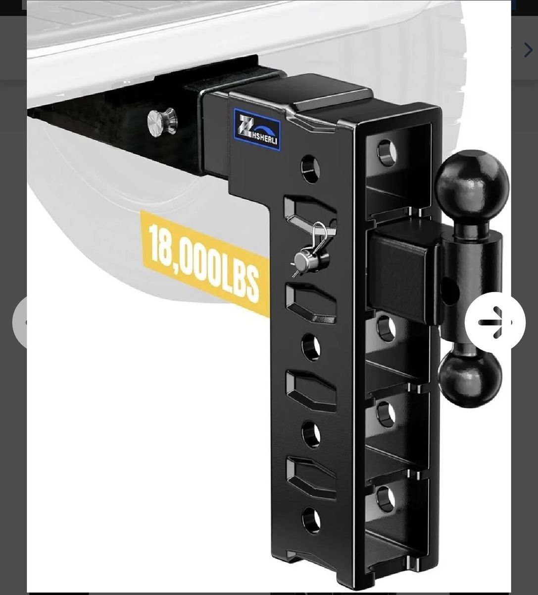 3 Inch Heavy Duty Drop Hitch New In Box