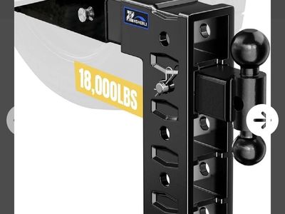 3 Inch Heavy Duty Drop Hitch New In Box