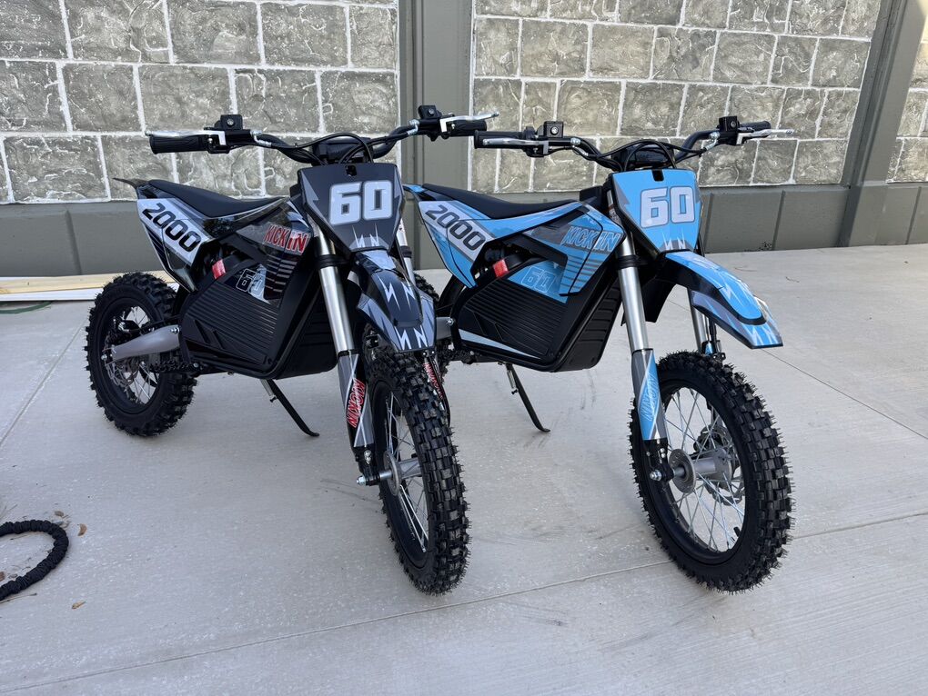 KICKIN Youth Electric Dirt Bikes 60v 2000w (Surron Hyper Bee /talaria)
