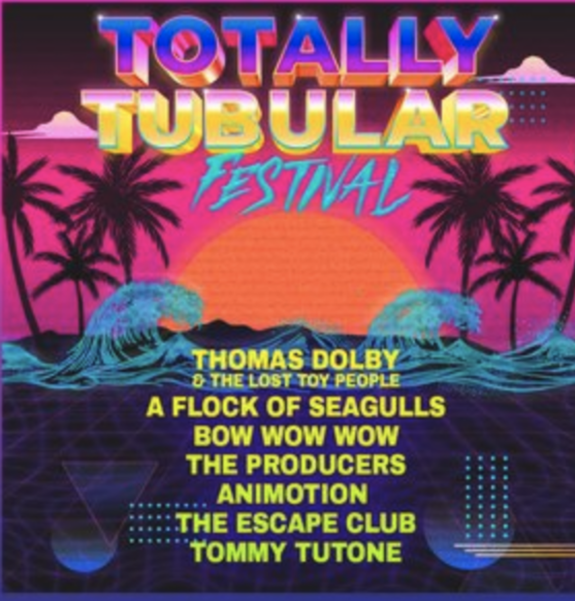 2 VIP tickets totally Tubular Festival— featuring Thomas Dolby—at Red Butte Garden!