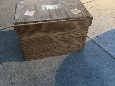 Handmade Wooden Storage Box / Crate - Versatile Home Organization or Shipping Container