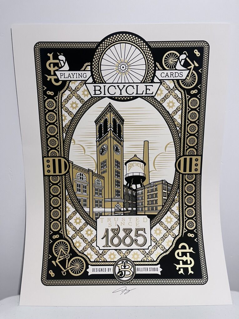 Bicycle Limited Edition 130th Anniversary print