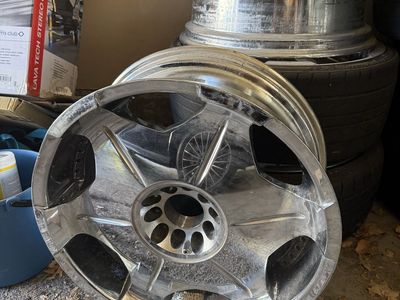 Platinum 20 inch wheels - set of 4 - deep dish chrome