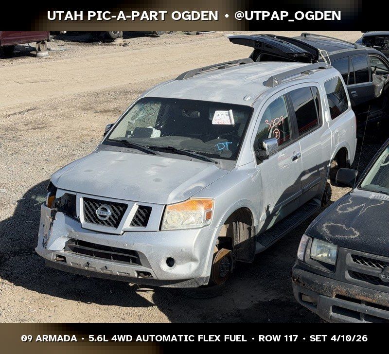 2009 Nissan Armada Parts - UTPAP Ogden