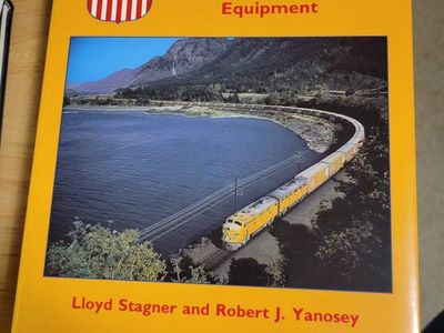 UP Color Guide to Freight and Passenger Equipment Book Lloyd Stagner