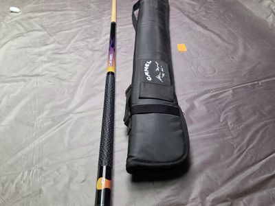 Vintage Camel Cigarettes Joe Camel Pool Cue Stick with Soft Carrying Case.