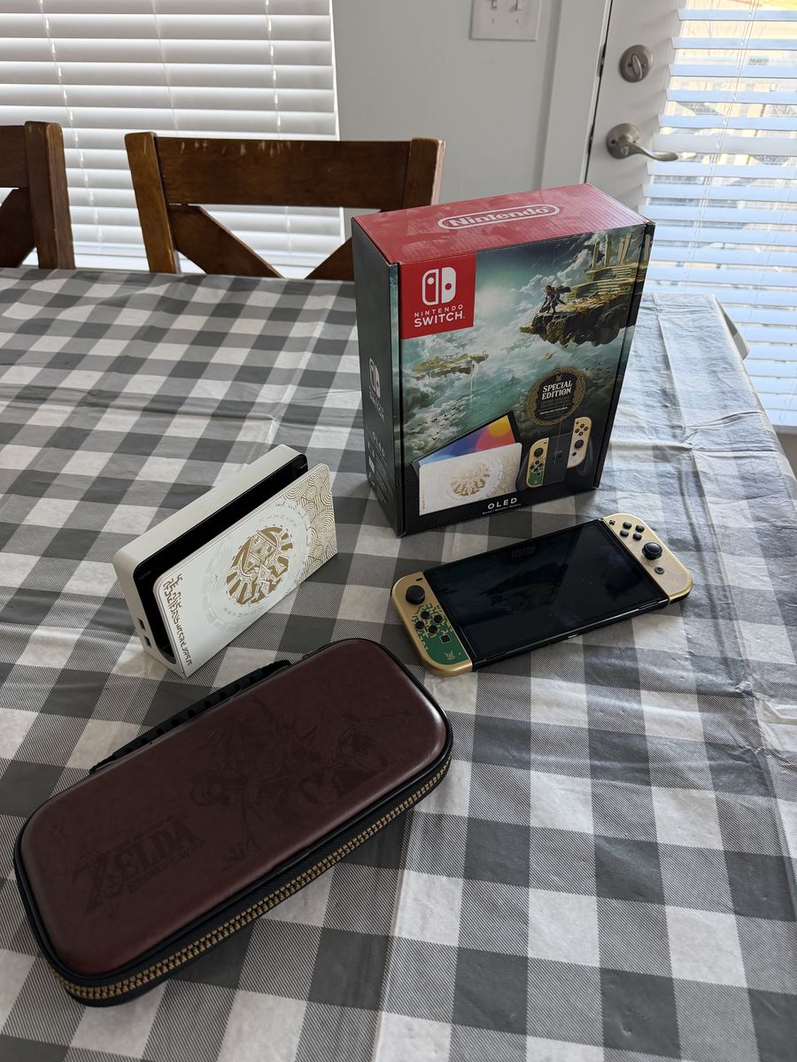 Zelda OLED Switch Bundle