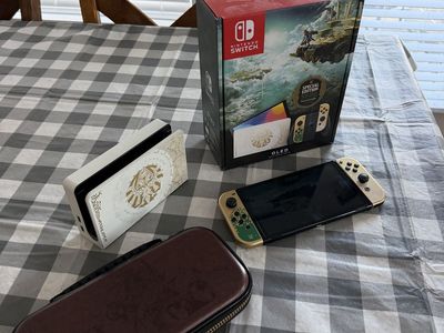 Zelda OLED Switch Bundle