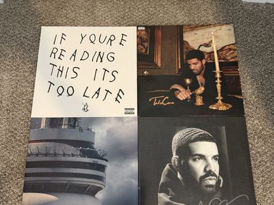 Drake & The Weeknd & Travis Scott Vinyl Record Lot