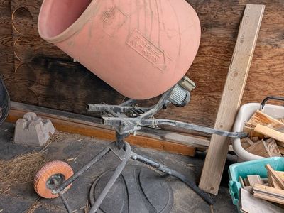 Kushlan 3.5 cu. ft. Direct Drive Cement Mixer (Model KPRO350MP)
