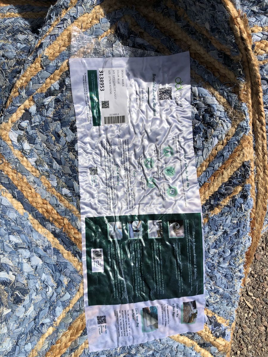 New Rug Hand Braided