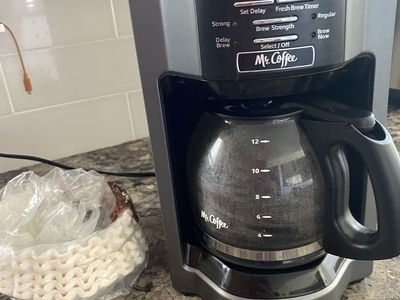 Mr. Coffee 12-Cup Programmable Coffee Maker with Glass Carafe