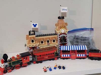 Lego Disney train-100% complete no box or instructions