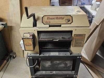 Foley-Belsaw 12-3/8" Planer-Molder Model 905 with Manual and Accessories