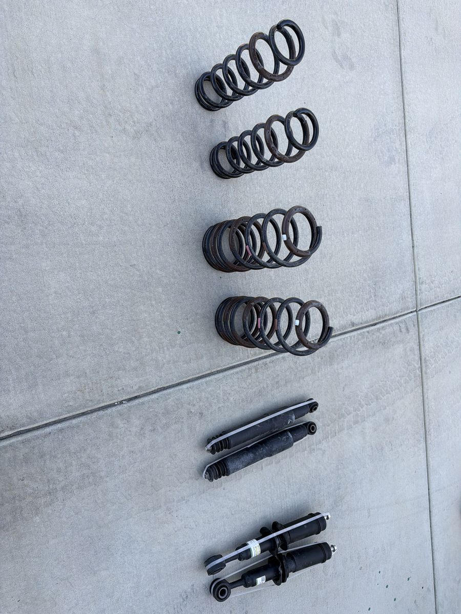 2025 Lexus OEM Suspension Takeoffs Shocks & Coils