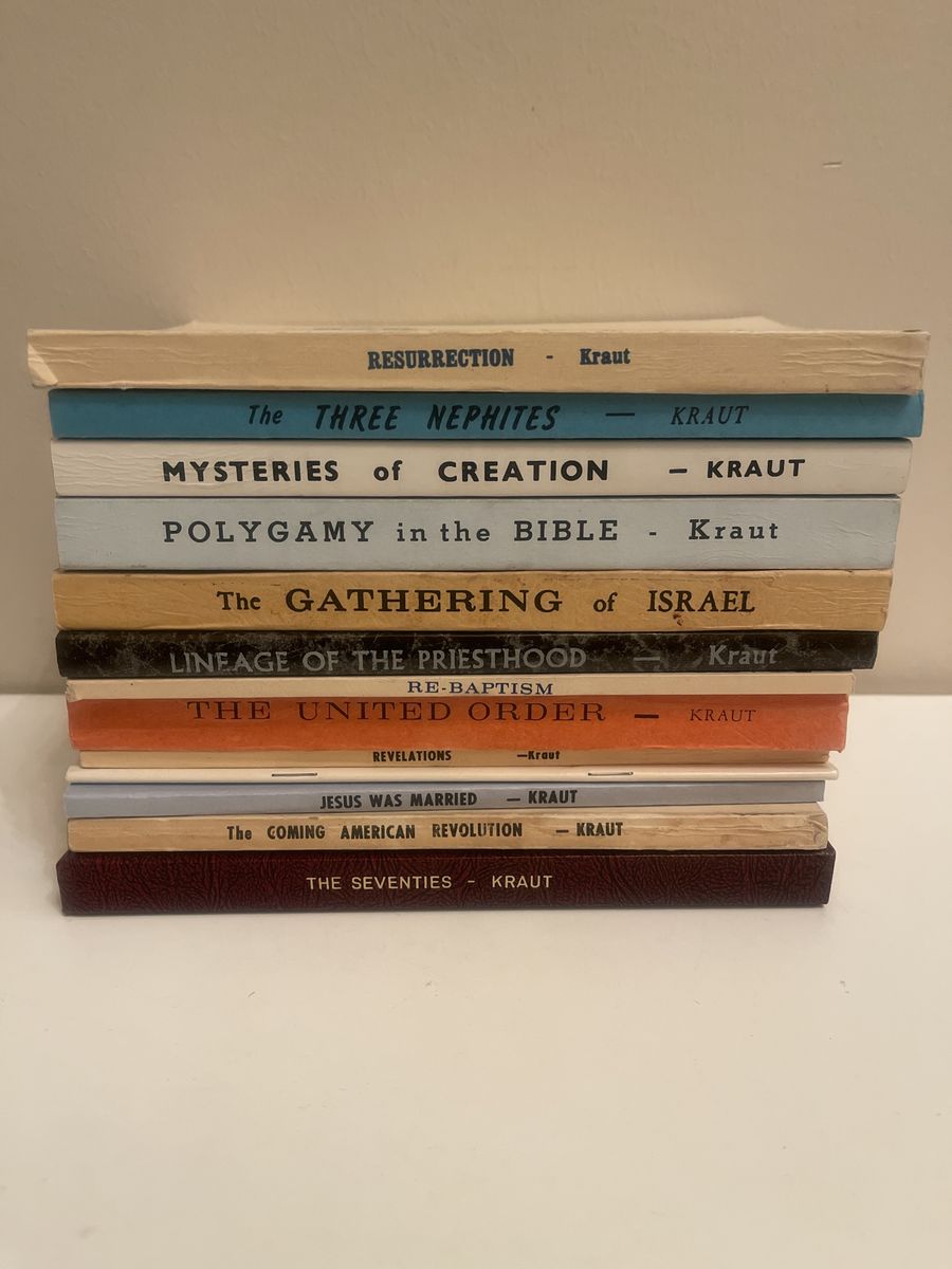 Ogden Kraut Books - $15 Each