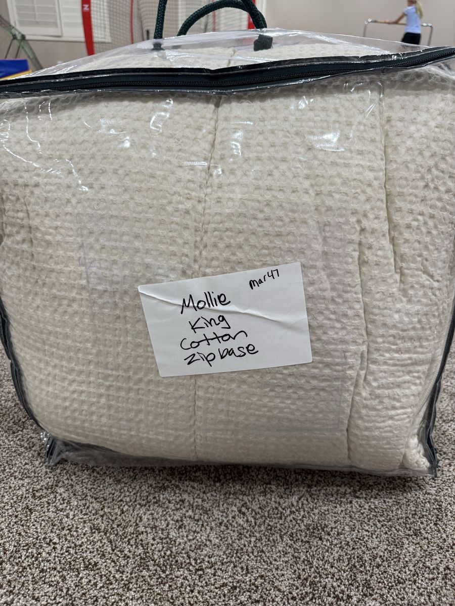 Beddys KING Mollie Cotton Zipbase Fixer upper