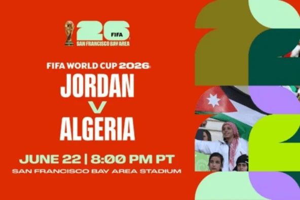 FIFA World Cup Jordan vs Algeria