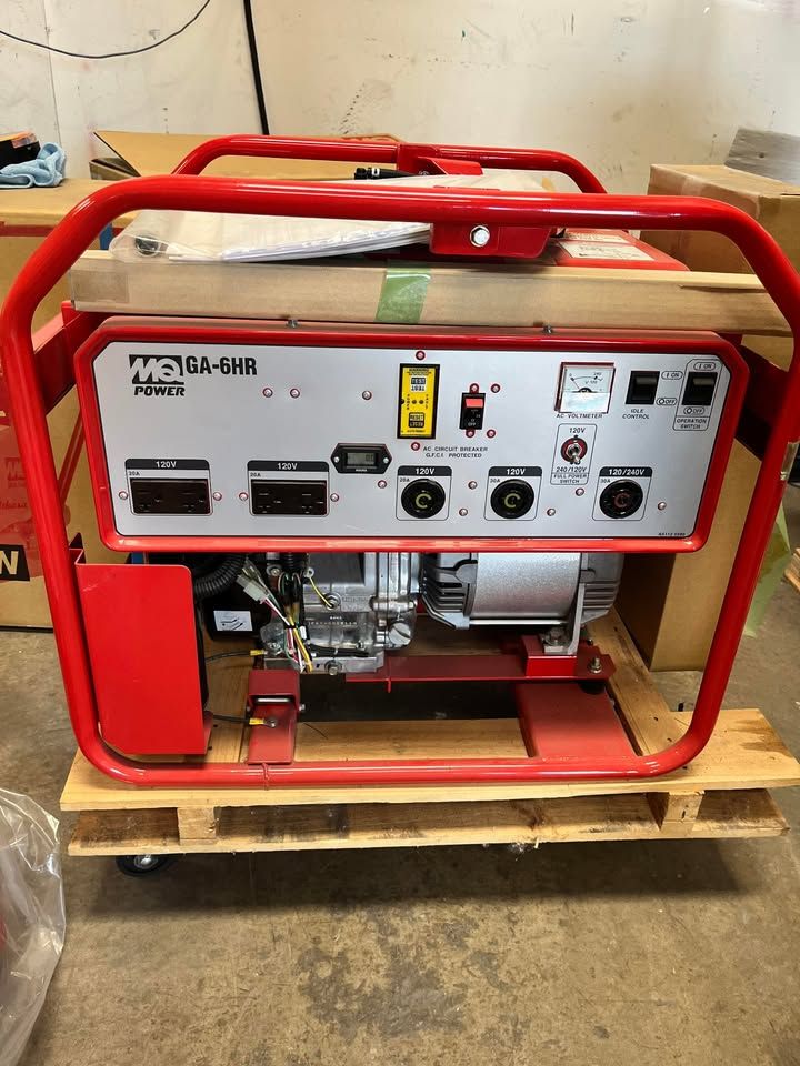 MQ Power GA‑6HR Generator – $1500