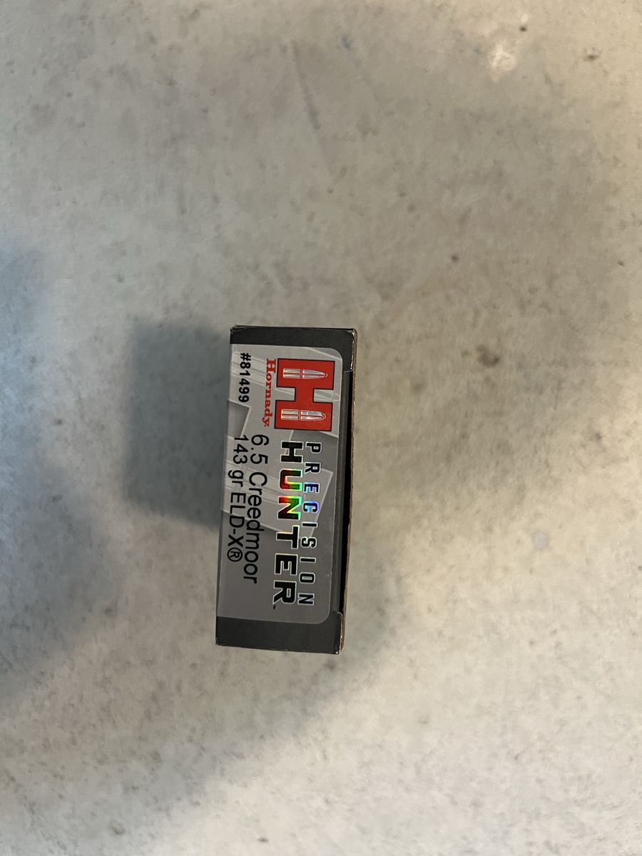 New Hornady Precision Hunter 6.5 Creedmoor ammo