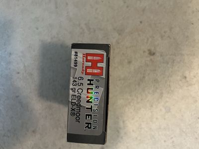New Hornady Precision Hunter 6.5 Creedmoor ammo